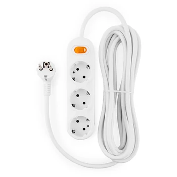 

Pc-y-6-3s-5 PowerCube household extension cord, 3 sockets with off, 5 m