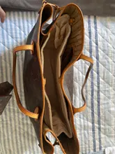 Bolso organizador de maquillaje para mujer, bolsa de base portátil de nailon de calidad, para Neverfull PM MM GM, hecho a mano