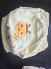 Pañal reutilizable para bebé, pantalones de entrenamiento para bebé, pañales lavables, pantalones de aprendizaje de algodón, 1 ud. Por lote