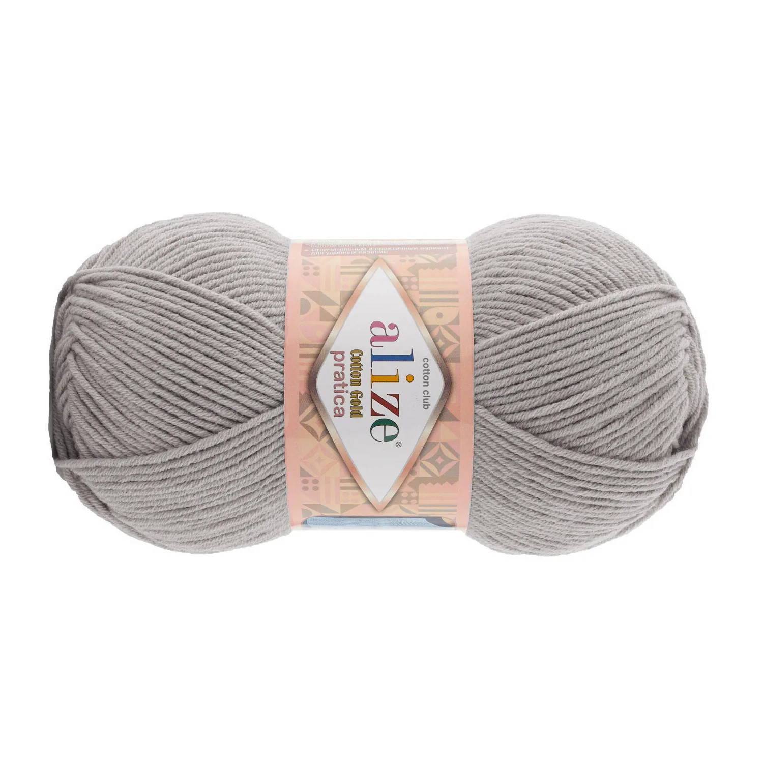 Yarn Alize cotton gold Pratica 55% 45% acrylic in a motor bike 220 m. 100 gr/price for 5 PCs | Дом и сад