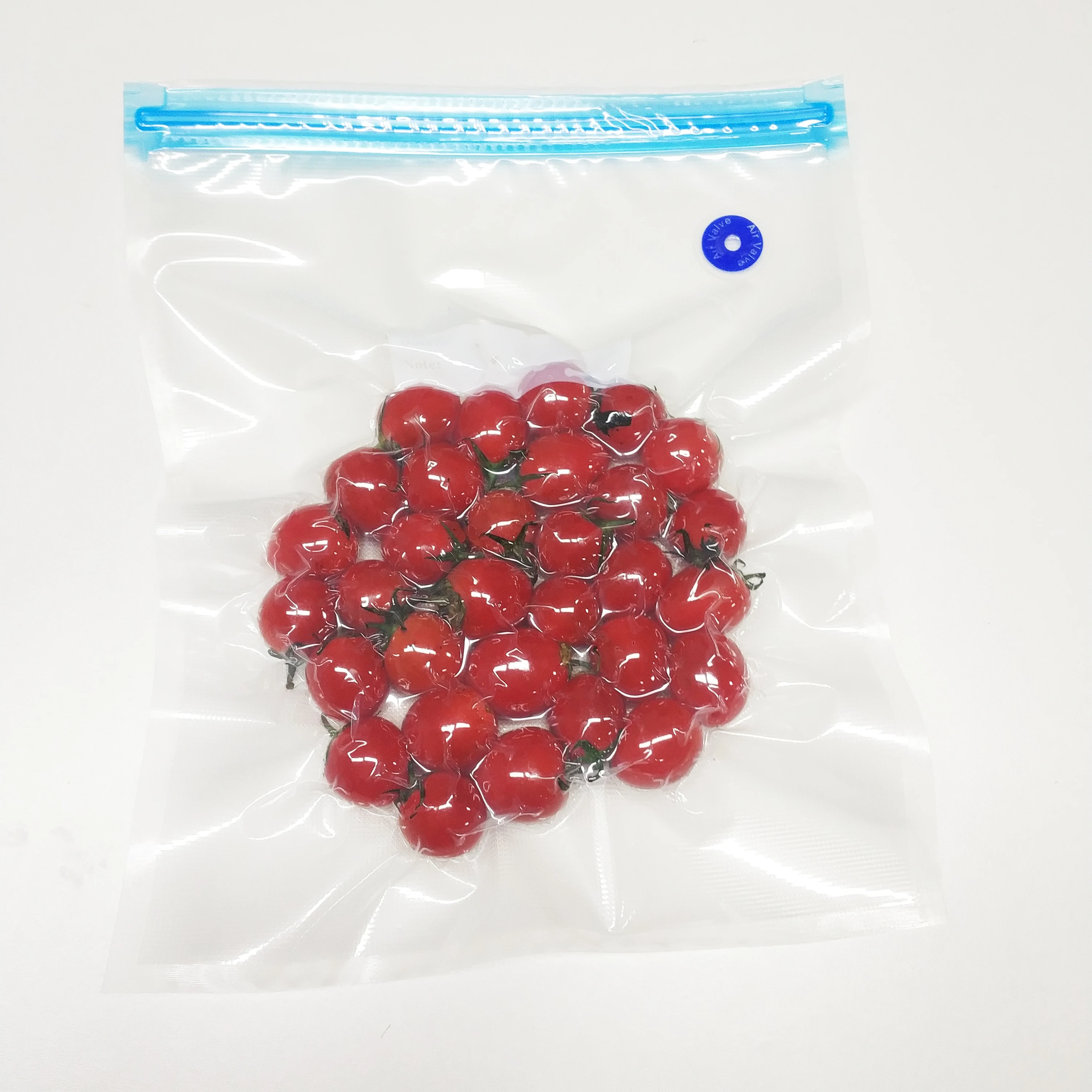 Vacuum Sealer Zip Lock Embossed 15pcs Food Saver Bags Sous Vide Storage Baggies And 2PCS Seal Clips With BPA Free