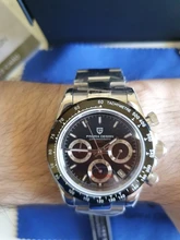 PAGANI Design-Reloj de cuarzo deportivo para Hombre, cronógrafo de lujo, de acero inoxidable, zafiro, resistente al agua, nuevo, 2021