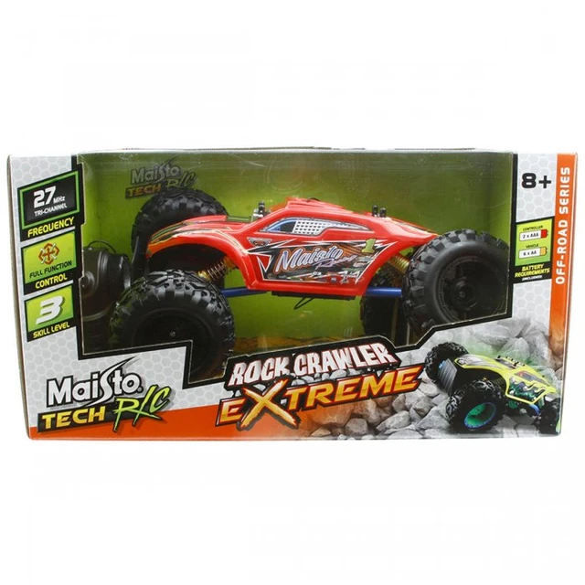 Carro Controle Remoto - Rock Crawler - Off-Road Series - Maisto