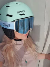 COPOZZ-Gafas de esquí magnéticas OTG para hombre y mujer, máscara de Snowboard para hombre y mujer, gafas personalizadas, protección cilíndrica UV400, gafas de nieve para adulto