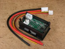 AMP Detector Tester Ammeter Voltmeter-Panel Led-Display Adjustable 100v 10a 200V DC LCD