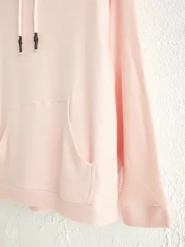 

Hooded Soft Textured Sleepwear Top