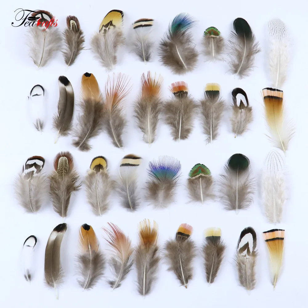 

Multiple Styles 50pcs Real Natural Pheasant Feathers Diy Clothing Hat Jewelry Campanula Decorative Feathers
