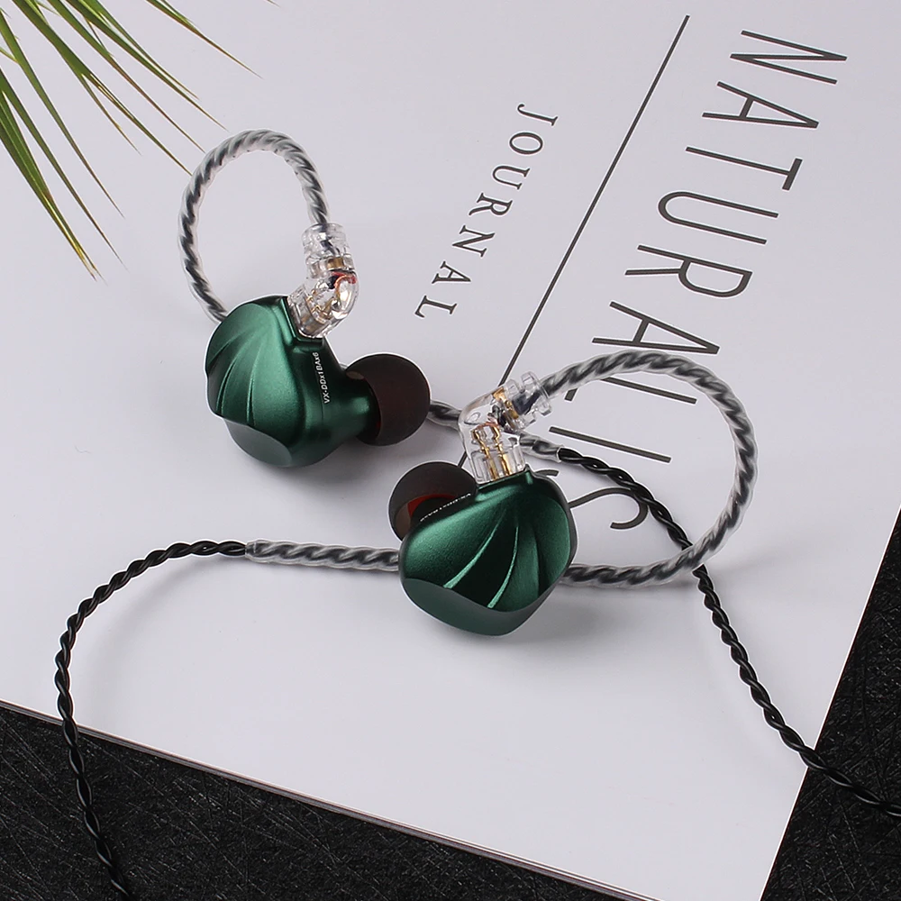New TRN VX 6BA+1DD Hybrid Metal In Ear Earphone