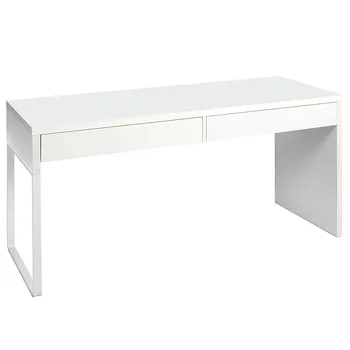

Table Desk desk Two drawers, messa Computer White Color Artik, Measurements: 138 cm (Length) x 50 cm