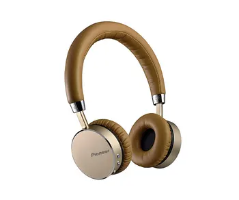 

PIONEER SE-MJ561BT BROWN HEADPHONE BLUETOOTH NFC 40MM WITH ALUMINUM DESIGN
