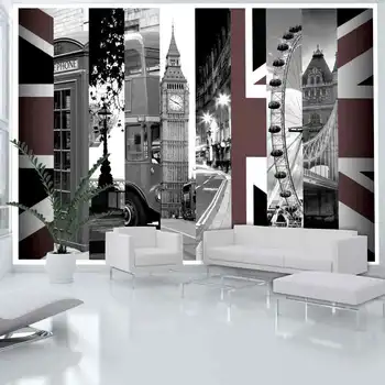 

Wall mural-symbols of London-300x210 cm