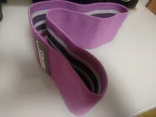 AOLIKES-banda para la cadera, banda de resistencia para Yoga, Fitness, ejercicio, piernas, bucle para entrenamiento de sentadillas circulares, antideslizante, 1 ud.