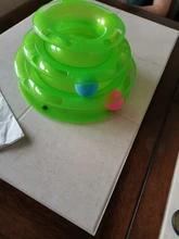 Three-Levels Tower-Tracks-Disc Ball Cat-Toys Interactive-Training-Amusement-Plate Cat-Intelligence
