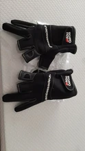 ABU Garcia-guantes de pesca de cuero de alta calidad, cómodos, antideslizantes, para pesca al aire libre, 1 par