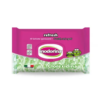 

INODORINA WIPES REFRESH CHLORHEXIDINE 40UD