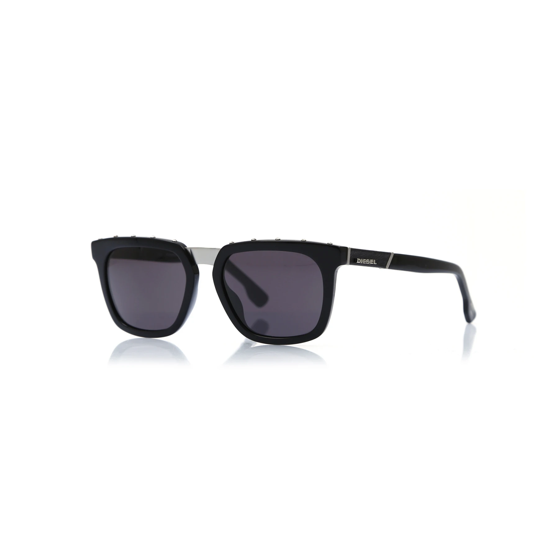 

Unisex sunglasses dl 0212 97c bone green organic square square 54-19-145 diesel