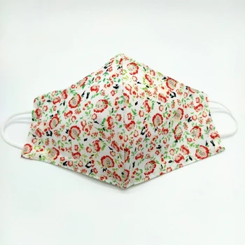 

Hygienic reusable washable fabric unisex facial mask with original design, opening to change the filter.