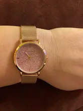 Reloj de pulsera de cuarzo japonés para mujer, de marca superior de lujo, de acero inoxidable, oro rosa, resistente al agua, con esfera del desierto de Sahara, nuevo diseño, 2021