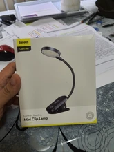 Baseus Book Light USB Led Rechargeable Mini Clip-On Desk Lamp Light Flexible Nightlight