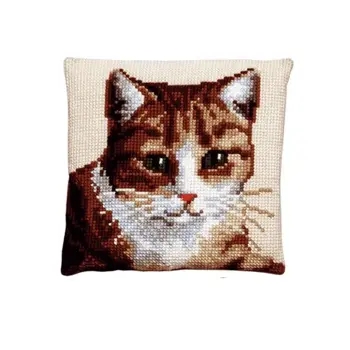 

"uncountable cross", "Embroidery kit", "floss embroidery kit", "cross stitch", "pillow", "pillowcase", "Pako"