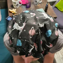 Hats Hair-Cover Bathing-Cap Bathroom-Products Shower Waterproof Cotton Multicolor Cartoon