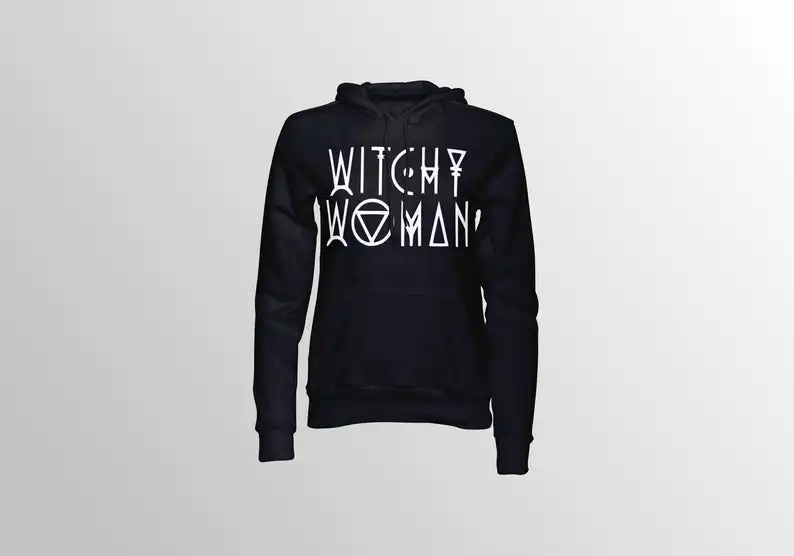 Sugarbaby witchy mulher engraçado gráfico hoodie moda