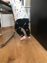 Pantalones de algodón con estampado para bebés, pantalones deportivos para bebés, bombachos, para niña recién nacida