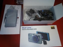 Cámara de salpicadero de coche, grabador de vídeo con cámara de visión trasera de 1080P, grabadora de ciclo de 3,6 pulgadas, Dvrs, Dvr, 3 en 1, grabador de vídeo Dvr