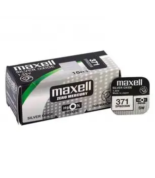 

Pilas de boton Maxell bateria original Oxido de Plata SR920SW blister 5X Uds