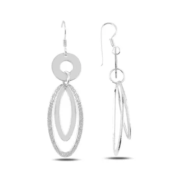 

Teleplus Dangle Sterling Earrings 925 Sterling Silver