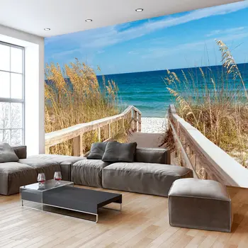 

Wall mural-Summer at the Seaside - 250x175 cm