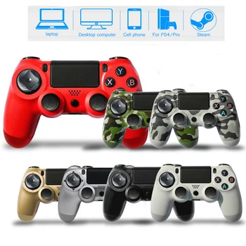

WUIYBN Wireless PS4 Controller Bluetooth Gamepad Joystick For DualShock 4 PlayStation4 Pro/Slim/PC/Android/IOS/iPad