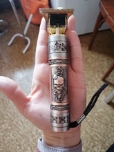 Caja de batería recargable LCD cabello hombres peluquero maquinilla para cortar el pelo Máquina para cortar cabello de Trimmer tijeras Cortadoras de barba