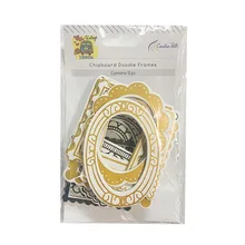 CRZCrafter ДСП каракули рамки самоклеющиеся наклейки украшения фольги дизайн скрапбукинга журнал украшения CRZCrafter ДСП каракули рамки самоклеющиеся наклейки украшения фольги дизайн скрапбукинга журнал украшения