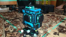 Laser-Level 12-Lines Green HILDA Vertical-Cross Super-Powerful 360-Horizontal And 3D