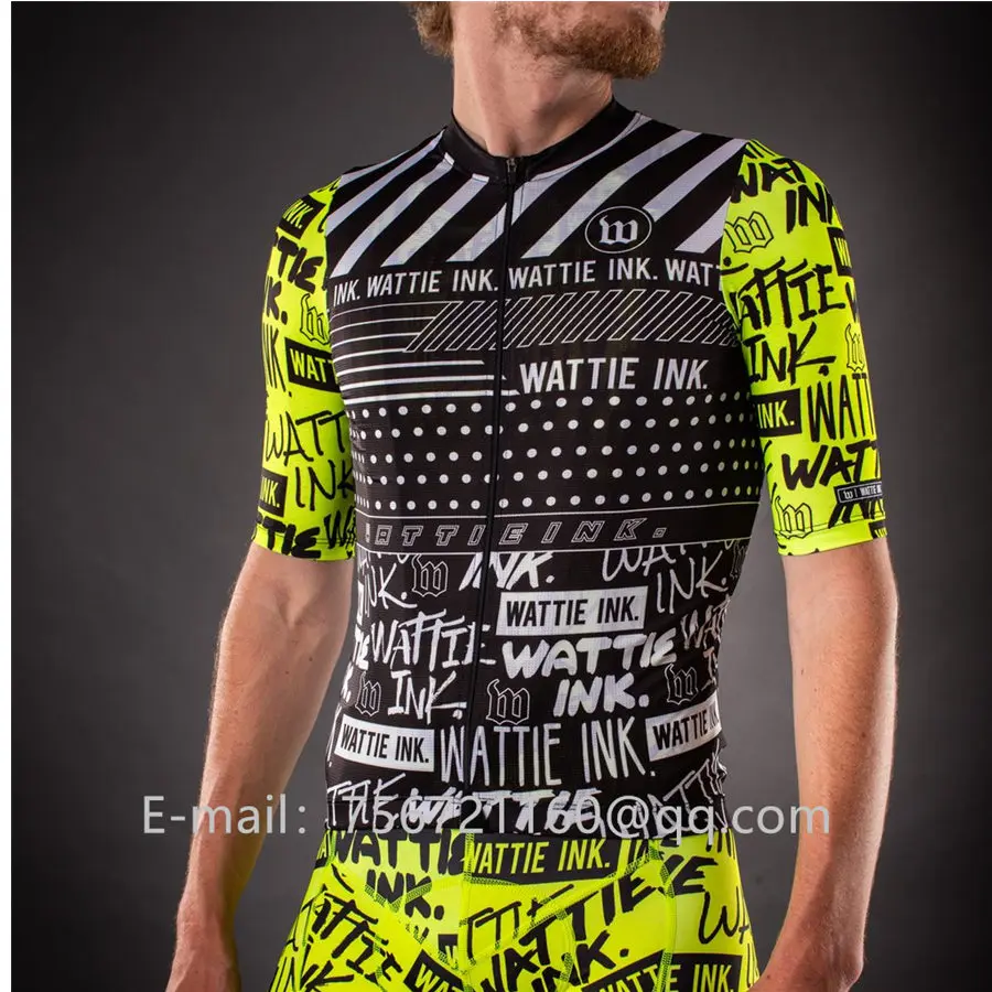 WATTIE INK 2020 летняя одежда для велоспорта на открытом воздухе мужчин короткий рукав
