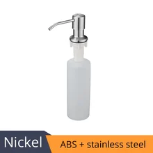 Soap Dispensers Stainless-Steel Built-In-Counter Kitchen Deck-Mounted 400ml for 2309