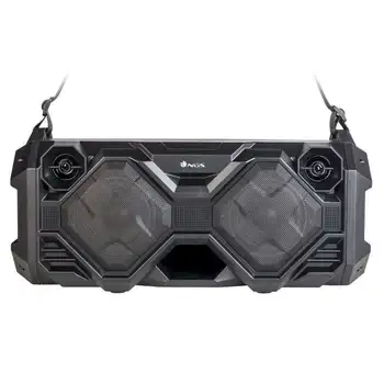 

Portable Speaker ngs boombox street fusion - 100w - bluetooth - fm-usb/microsd/audio input stereo-led lights-function