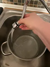 Diffuser Faucet-Connector SPRAYER-FILTER Swivel Water-Saving Kitchen 360-Degree Oauee