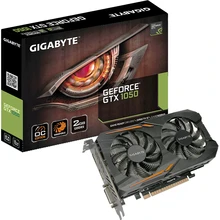 Видеокарта Gigabyte nVidia GeForce GTX 1050 1518MHz 2048MB 7008MHz 128 bit RTL [GV-N1050OC-2GD]