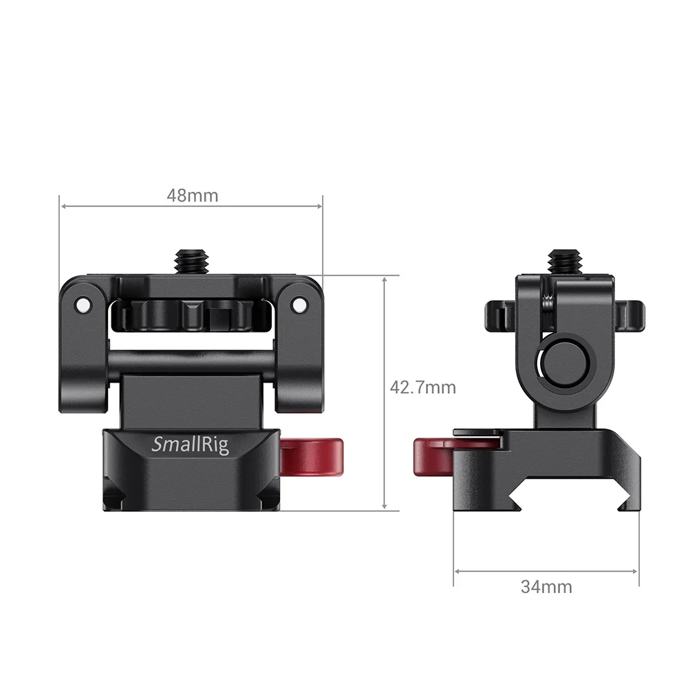 Двойная камера SmallRig EVF с зажимом быстроразъемным регулируемым держателем для