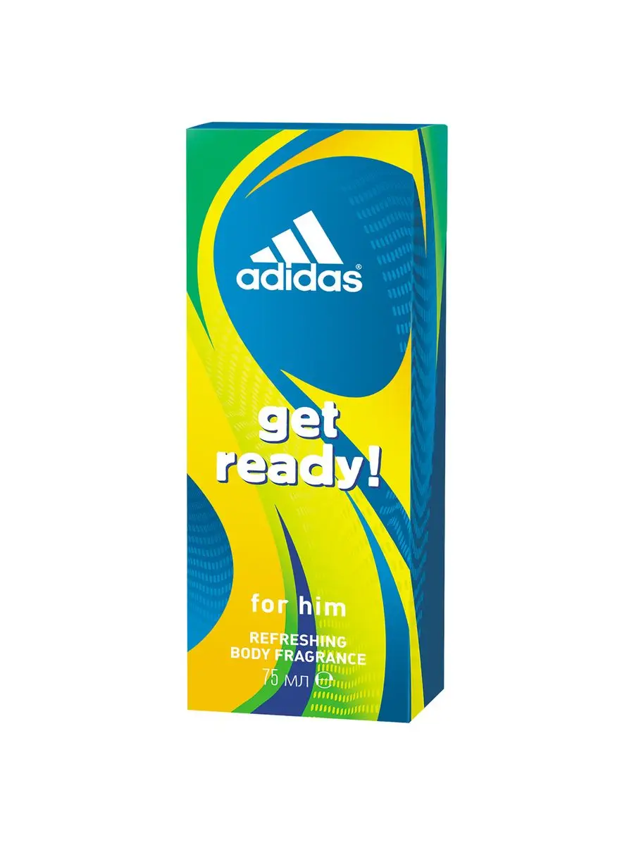 ADIDAS Парфюмированная вода для мужчин Get Ready! 75мл