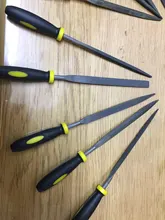 Juego de Limas de aguja para joyería, 10 Uds., tallado de madera, piedra de cristal de Metal, 3 tamaños