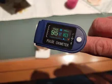 Pulsioxímetro Digital para dedo, monitor de ritmo cardíaco, saturación de oxígeno en sangre, pulsómetro médico