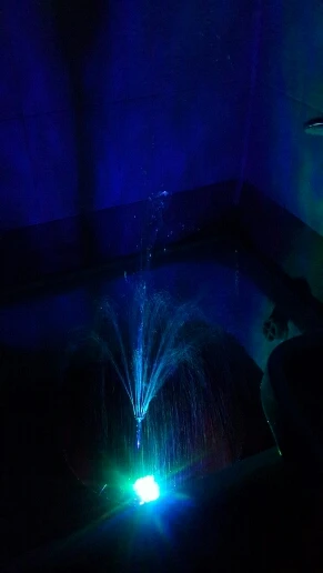 USB Water Pump Ultra-quiet with Power Cord Waterproof Fountain with 12 LED Light for Garden Water Pump Aquarium Fountain фонтан photo review