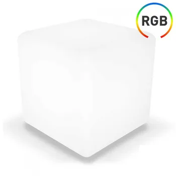 

Decorative RGB LED Cube 40x40cm with knob 7hSevenOn Outdoor