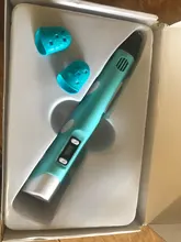 Printer-Pen 3d-Pen Led-Painting DIY Children Educational-Toys Gifts Pla Filament Kids