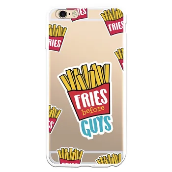 

WP021 Fries costume drawing stand case for Apple IPhone 6 Plus/6 S Plus