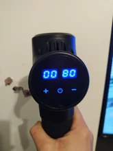 Pistola de masaje muscular de 16,8 V, masajeador de tejido profundo, 30 velocidades, de mano, Músculo de la espalda de hombros, alivio de tensión