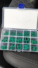 Anillos de goma de silicona de anillo O junta NBR VMQ FKM sellado O anillos arandela de nitrilo de oring conjunto Kit de surtido de conjunto de caja de anillo